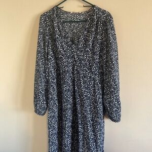 Starry blue Boden dress nwt